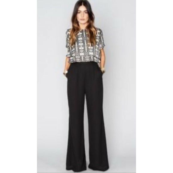 S Small ATHLETA GRAMERCY TRACK TROUSER 4 NAVY BLACK WIDE LEG PANTS NEW